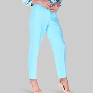 New York & Company Sky Blue Cropped Pants